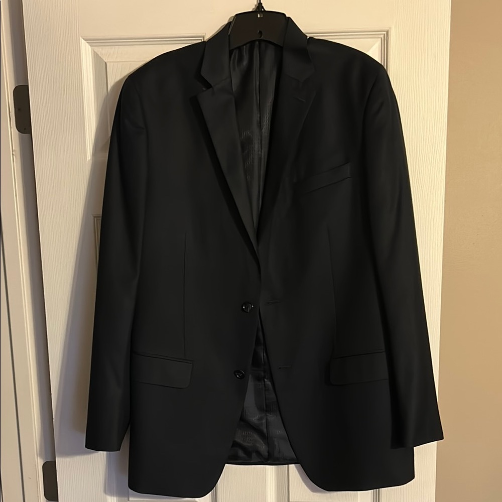 Classic Navy Blue Men's Suit